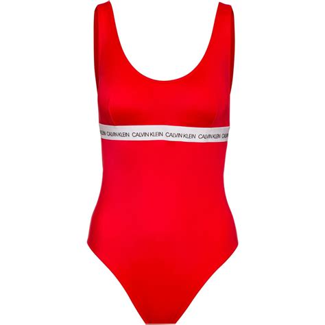 calvin klein badeanzug damen